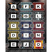 Suncoast XL Cocktail Arcade Machine 60 Games up close of overlay options