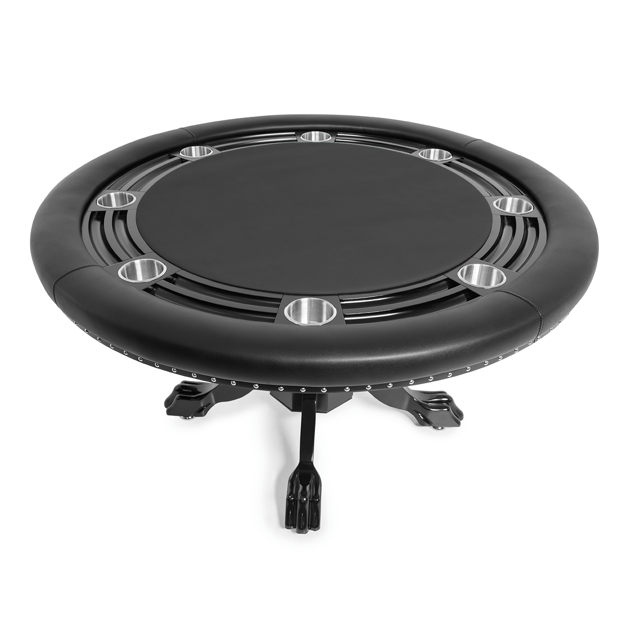 BBO The Nighthawk Poker Table black felt