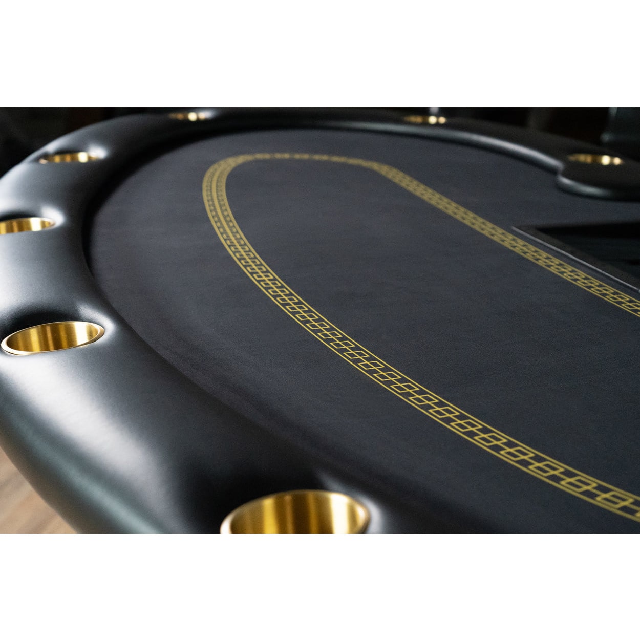 BBO The Prestige X Poker Table up close of armrest