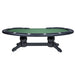 BBO The Prestige X Poker Table green speedcloth