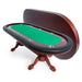 BBO The Rockwell Poker Table green felt dining top