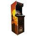 Suncoast Full Size Side-By-Side Arcade Machine 750 Games angle view chrome trim 