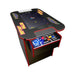 Suncoast XL Cocktail Arcade Machine 60 Games red trim angle view