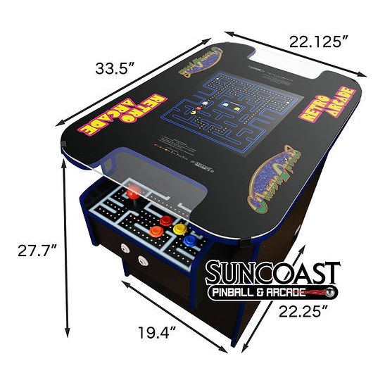 Suncoast Cocktail Arcade Machine 60 Games