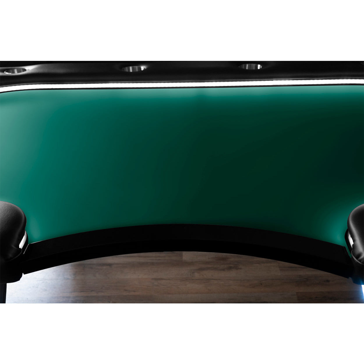 BBO The Aces Pro Alpha Folding Poker Table green close up of back