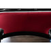 BBO The Aces Pro Alpha Folding Poker Table red close up of back 