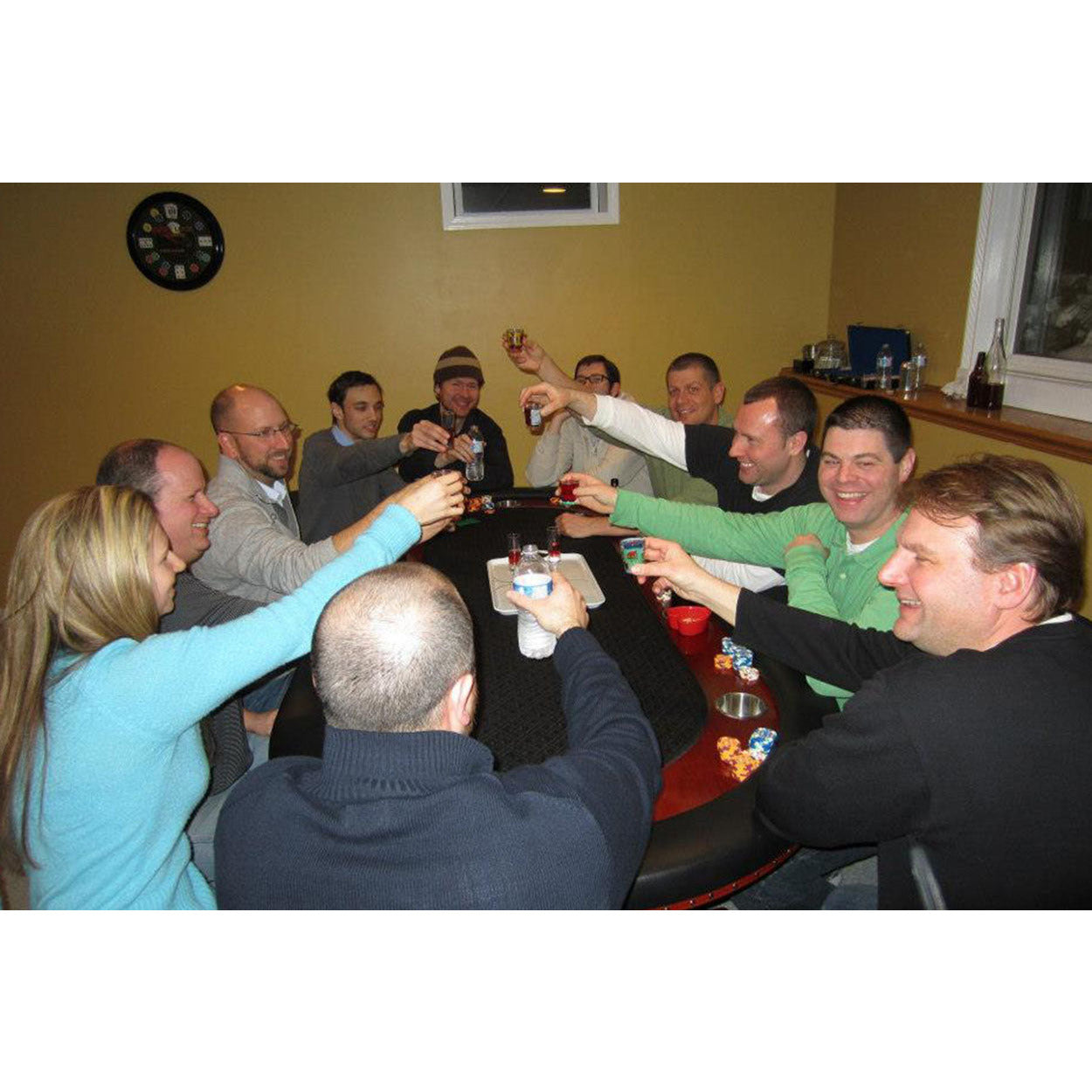 BBO The Rockwell Poker Table People Playing Cheers