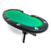 BBO The Lumen HD Poker Table green with angle view 