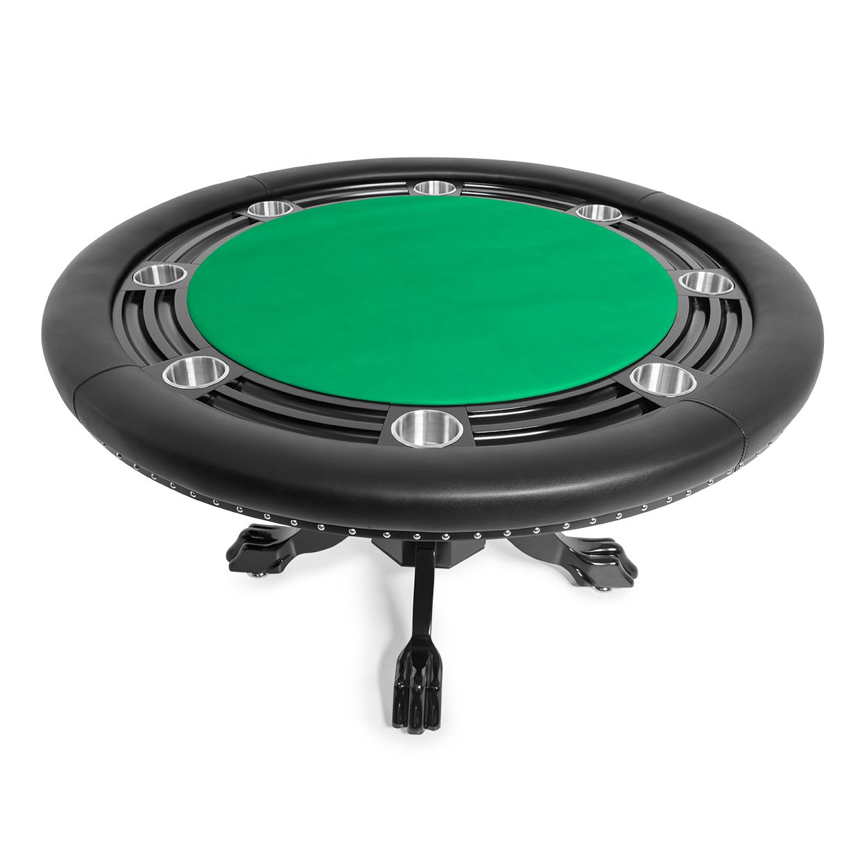 BBO The Nighthawk Premium Poker Table green front view 