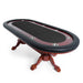 BBO The Rockwell Premium Poker Table black angle view 