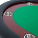 BBO The Rockwell Premium Poker Table green close up