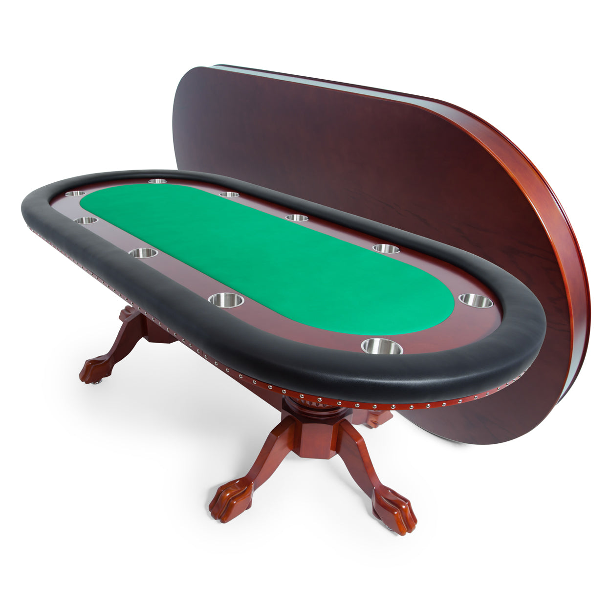 BBO The Rockwell Premium Poker Table green with dining top