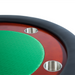 BBO The Rockwell Premium Poker Table green speedcloth close up 