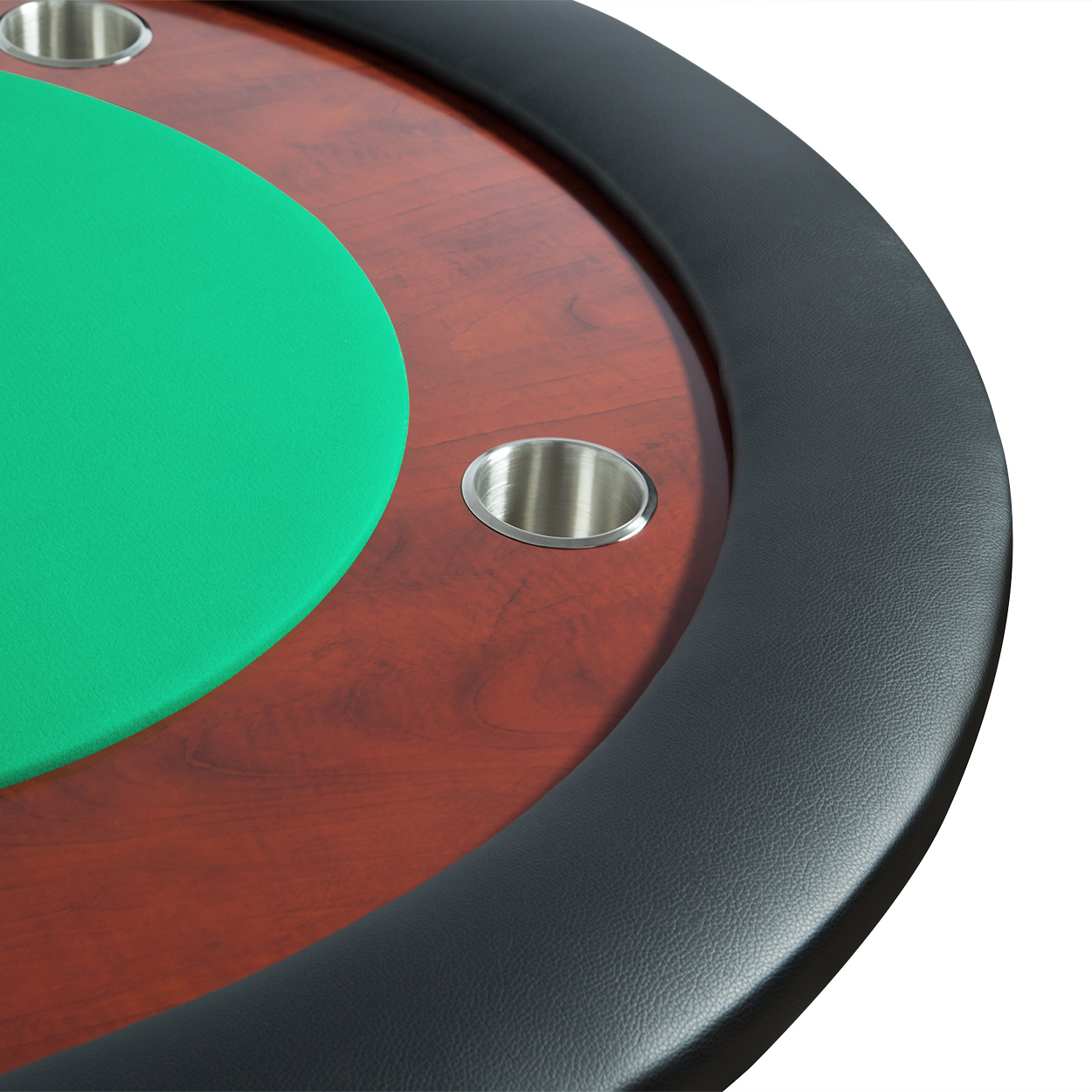 BBO The Ultimate Folding Poker Table green close up 