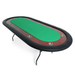 BBO The Ultimate Folding Poker Table green angle view 